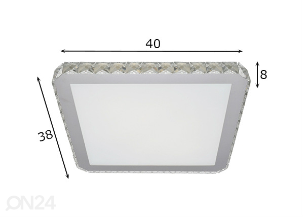 Потолочный светильник Gallant 40x38 cm размеры