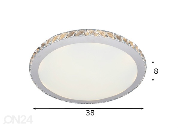Потолочный светильник Gallant Ø38 cm размеры