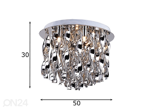 Потолочный светильник Jewel Ø50 cm размеры