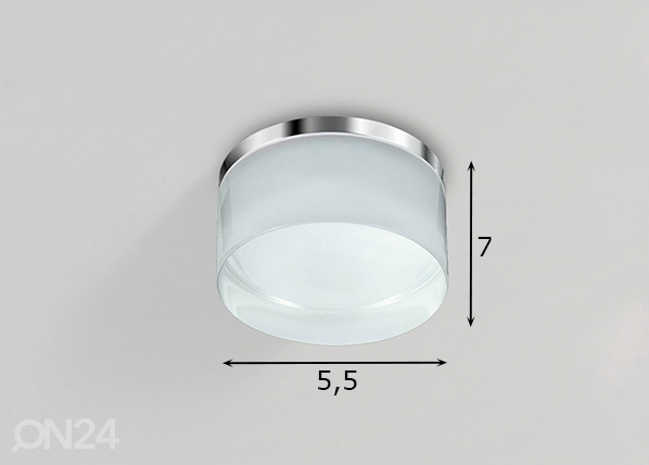 Потолочный светильник Linz (3000K) Ø5,5 cm размеры