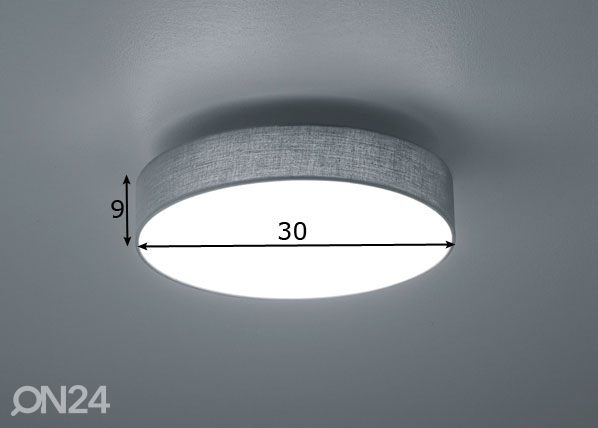 Потолочный светильник Lugano размеры
