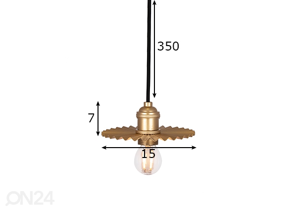 Потолочный светильник Omeg размеры