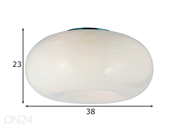 Потолочный светильник Optima B Ø38 cm размеры