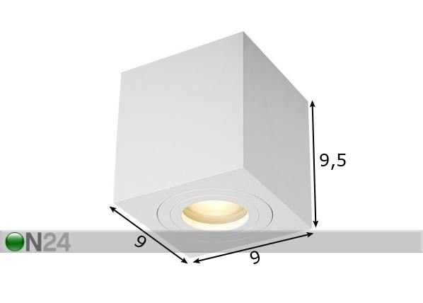 Потолочный светильник Quardip White размеры