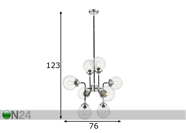 Потолочный светильник Riano-2 размеры