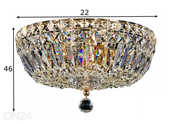 Потолочный светильник Royal Classic размеры