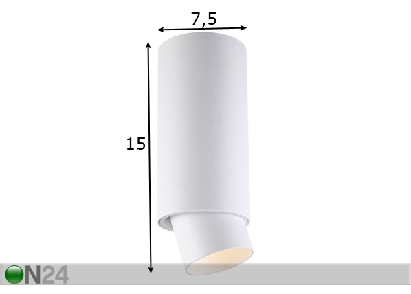 Потолочный светильник Scope White размеры
