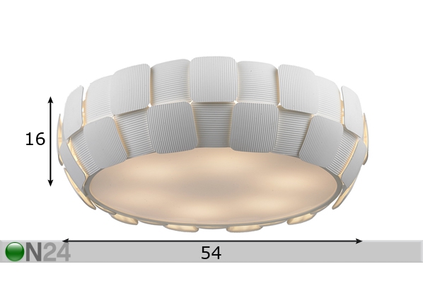 Потолочный светильник Sole Ø54 cm размеры