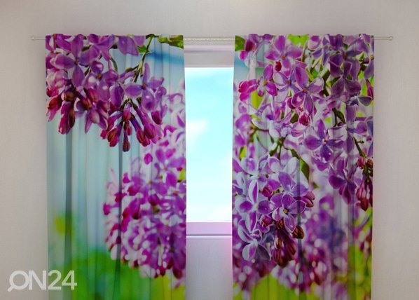 Просвечивающая штора Lilac may 240x220 см