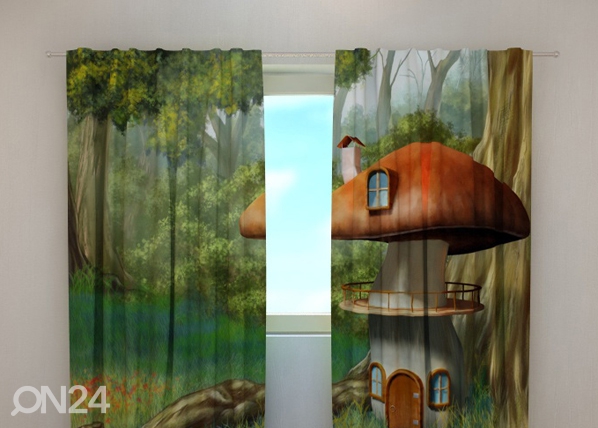 Просвечивающая штора Little mushroom 240x220 cm
