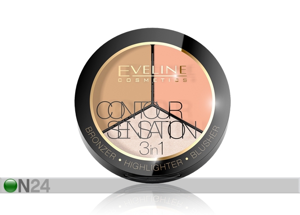 Пудра 3в1 Contour Sensation Eveline Cosmetics