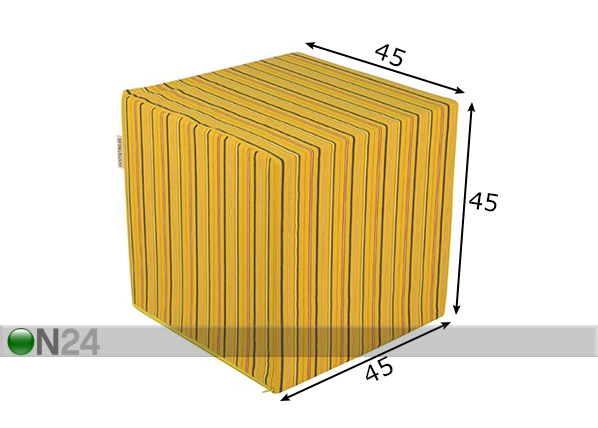 Пуф Etno куб размеры