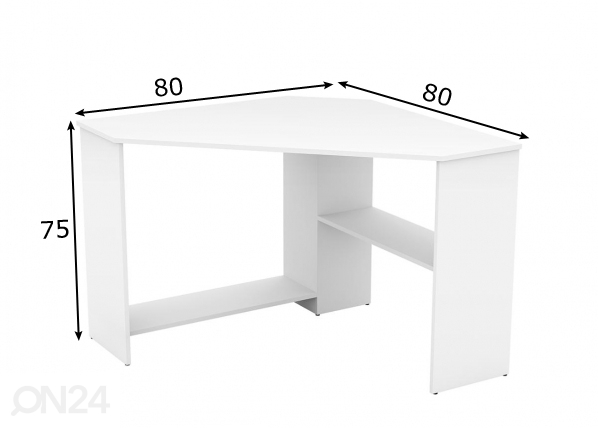 Рабочий стол 80x80 cm размеры