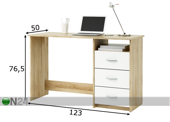 Рабочий стол Aristote размеры