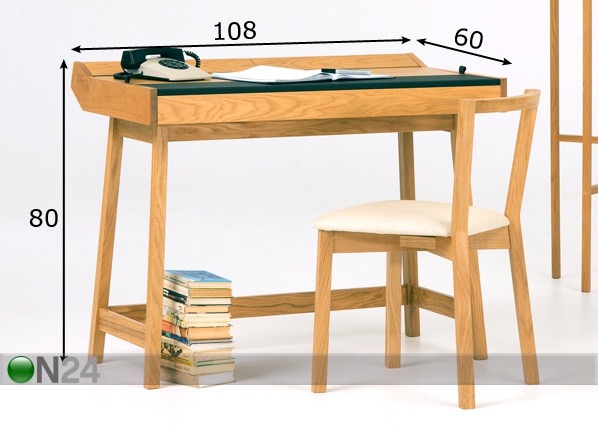 Рабочий стол Brompton Flap Desk размеры