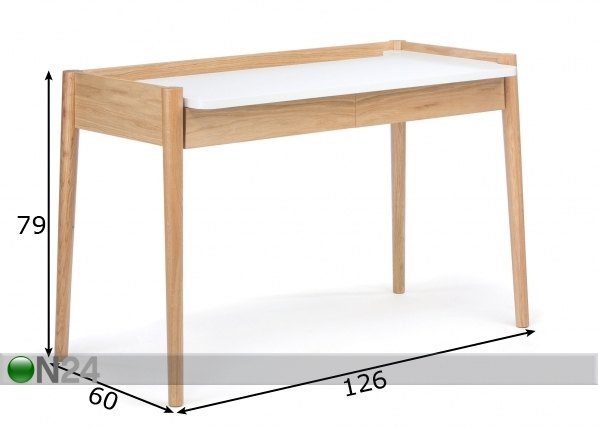 Рабочий стол Feldbach Desk размеры