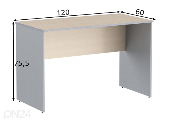 Рабочий стол Imago 120 cm размеры