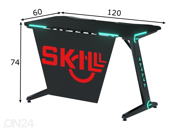 Рабочий стол Skill CTG 1260 размеры