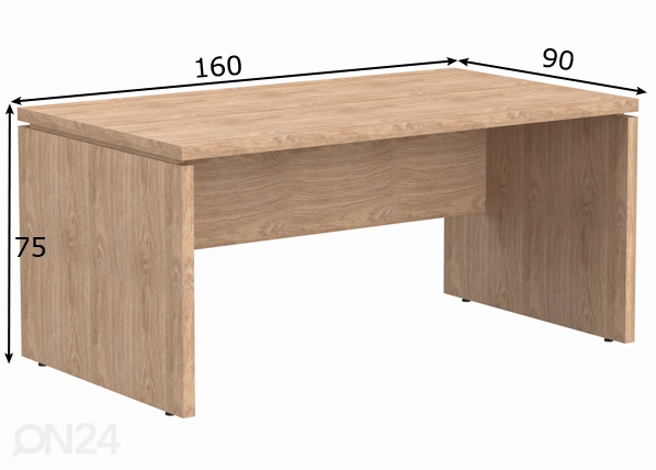 Рабочий стол Torr-Z 160 cm размеры
