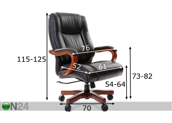 Рабочий стул Chairman 403, max 250 кг размеры