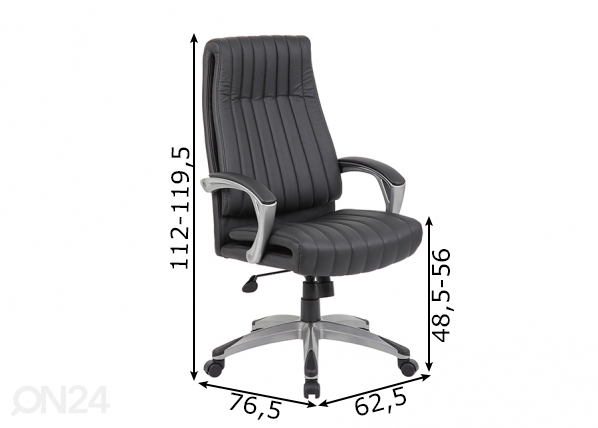 Рабочий стул Elegant размеры