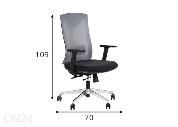 Рабочий стул Hager размеры