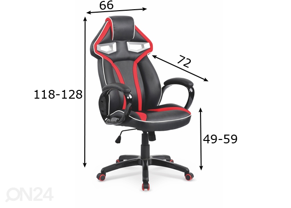 Рабочий стул Honor размеры