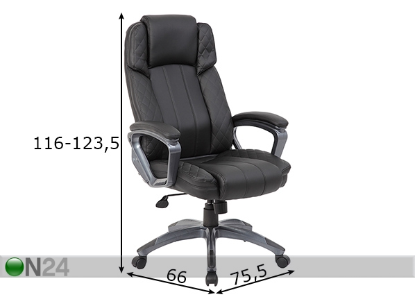 Рабочий стул Howard размеры
