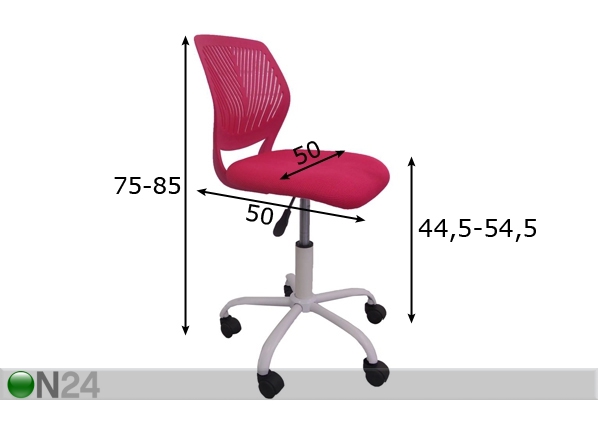 Рабочий стул Oblick размеры