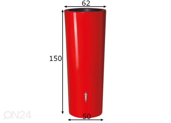 Резервуар для воды Color Tomato размеры