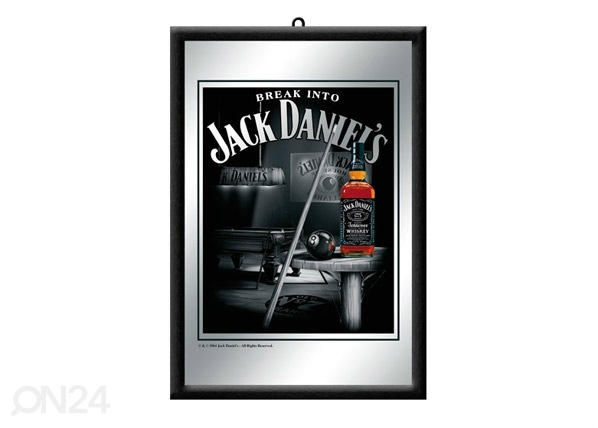 Рекламное зеркало в ретро-стиле Brake into Jack Daniel's