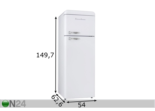 Ретро-холодильник Schaub Lorenz SL210SW