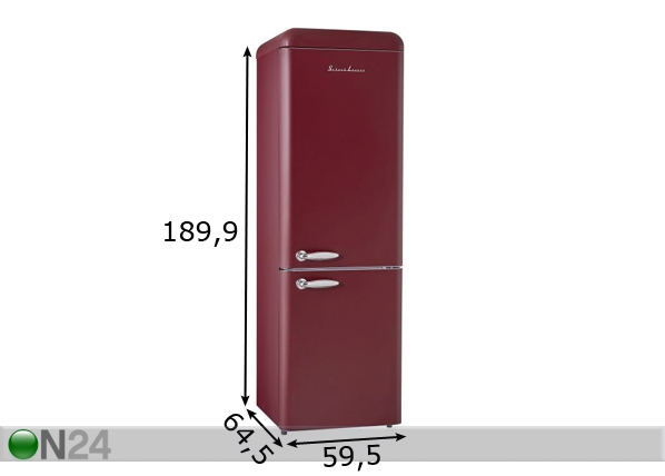 Ретро-холодильник Schaub Lorenz SL300R-CB