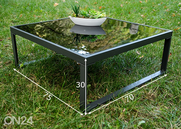 Садовый стол Mostrare 70x75 cm размеры