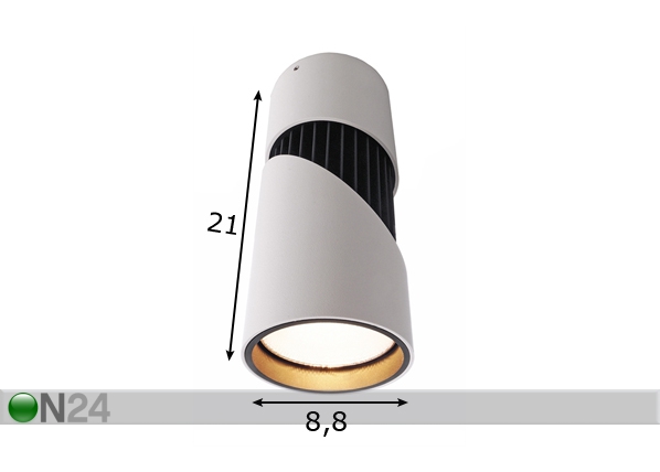 Светильник Black & White LED размеры
