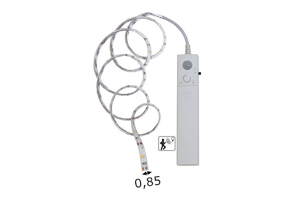 Световой LED кабель и датчиком движения размеры
