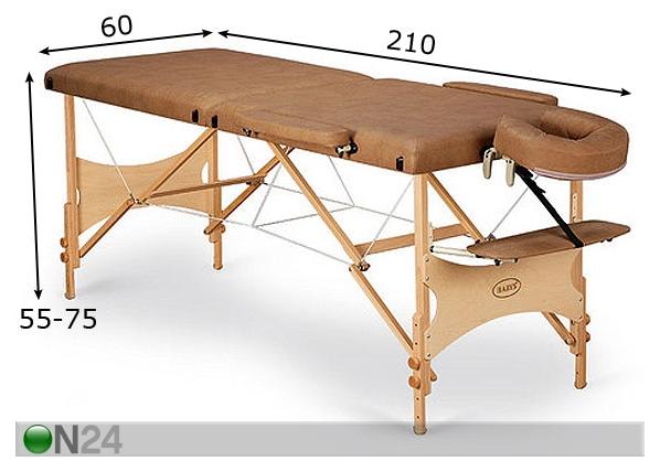 Складной массажный стол размеры