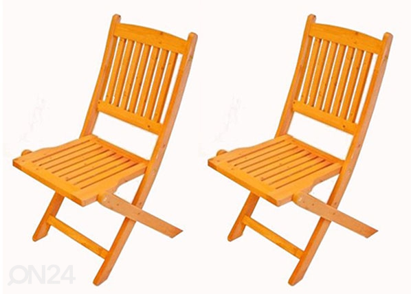 Складные садовые стулья Vinci, 2 шт