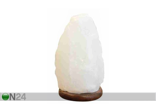 Соляная лампа белая 6-9 кг