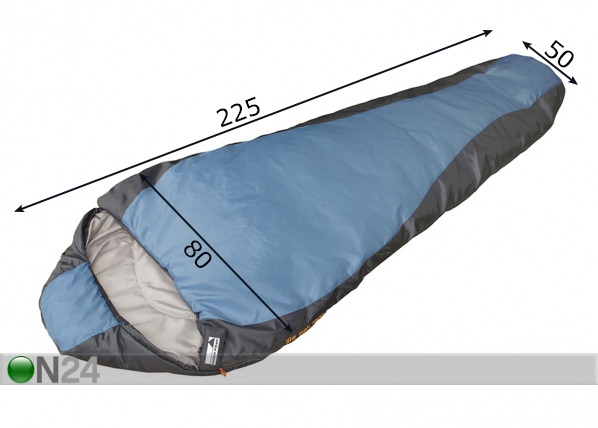 Спальный мешок High Peak Lite Pak 1200 синий / темно-синий размеры