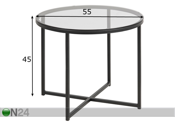 Столик Space Ø 55 cm размеры