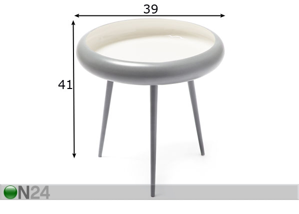 Столик Ø 39 см размеры