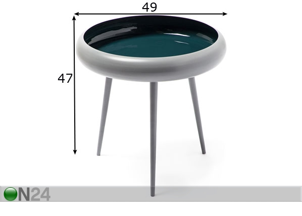 Столик Ø 49 см размеры