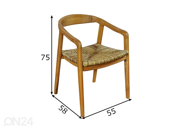 Стул Sit&Chair размеры