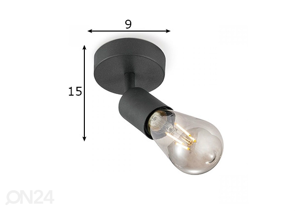 Точечный светильник Mello размеры