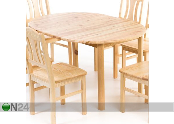 Удлиняющийся обеденный стол 100x100-140 cm