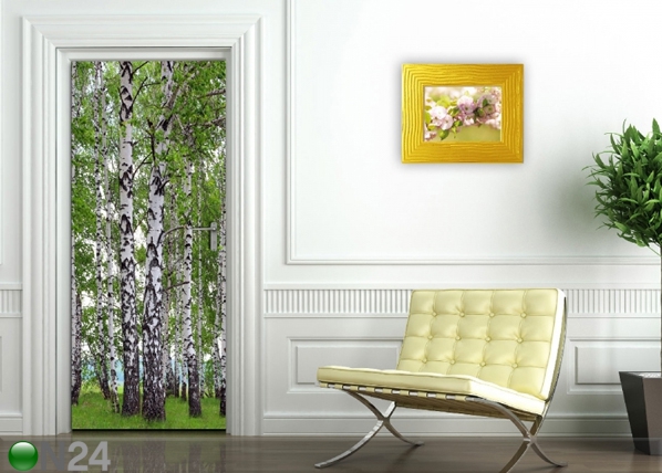 Флизелиновые фотообои Birch grove 90x202 см