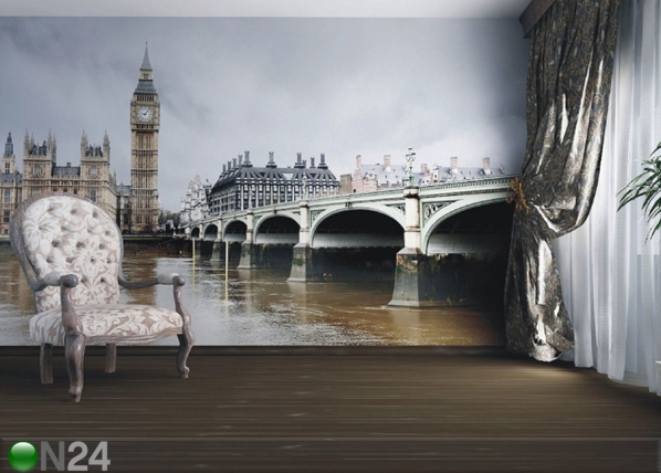 Флизелиновые фотообои London 360 x 270 см