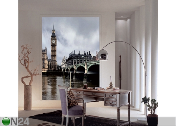 Флизелиновые фотообои London Big Ben 180x202 cm