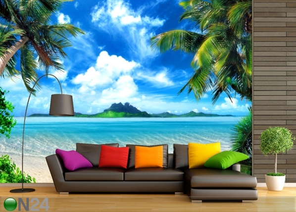 Флизелиновые фотообои Tropical beach 360x270 см